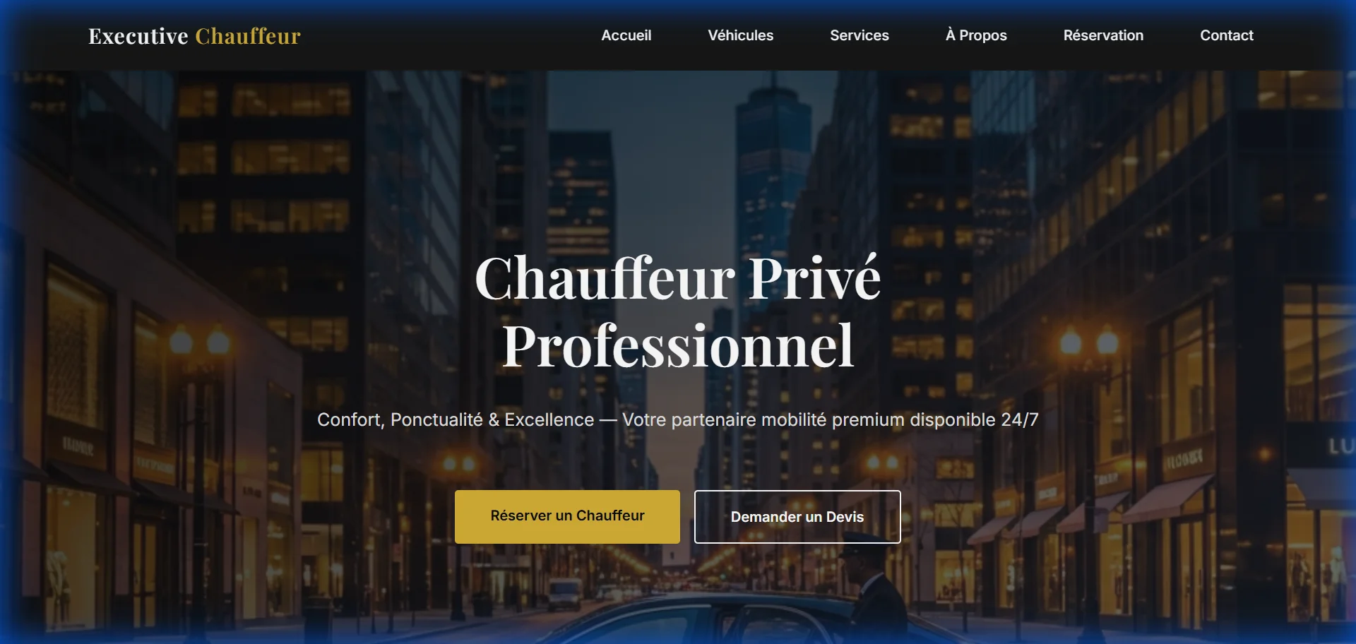 Chauffeur Exécutif